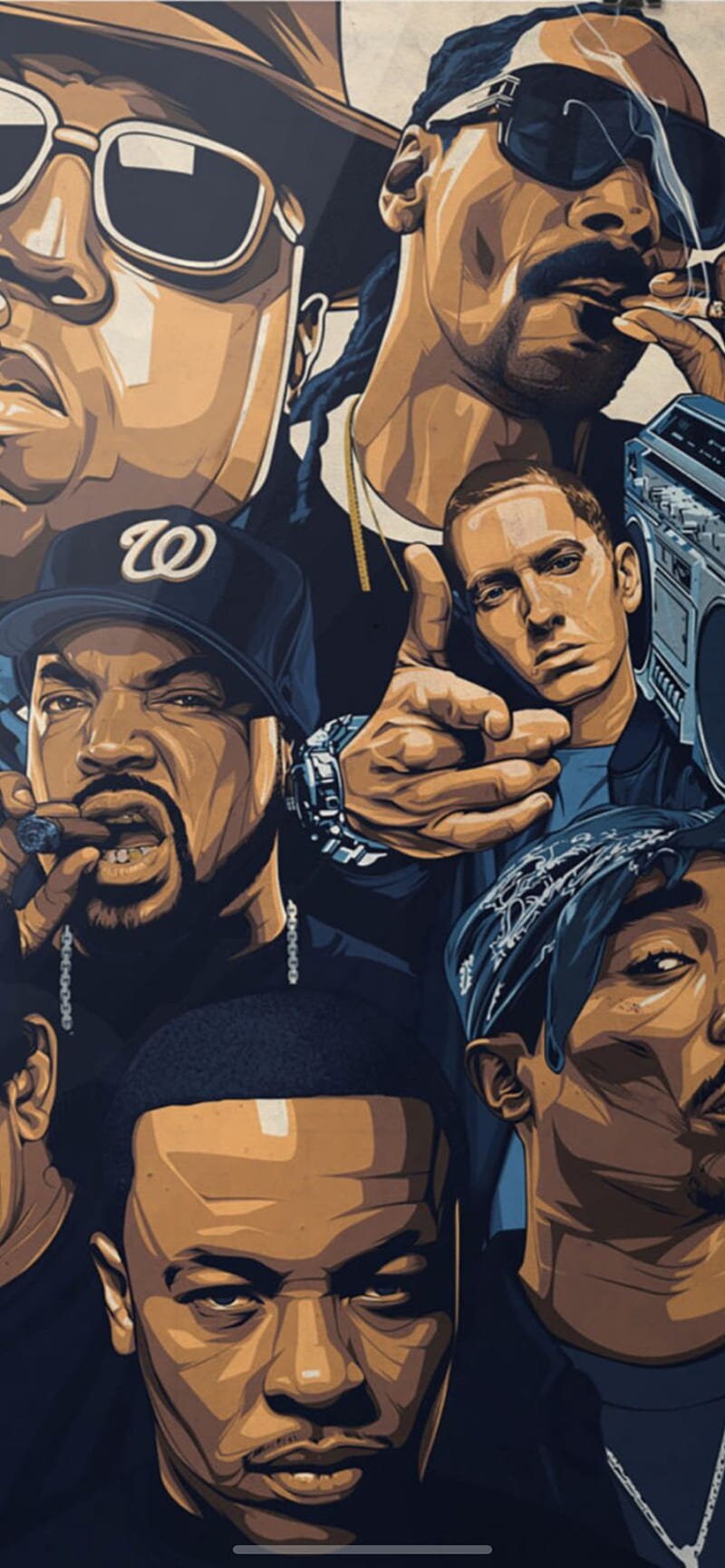 Kings of Hip Hop Canvas