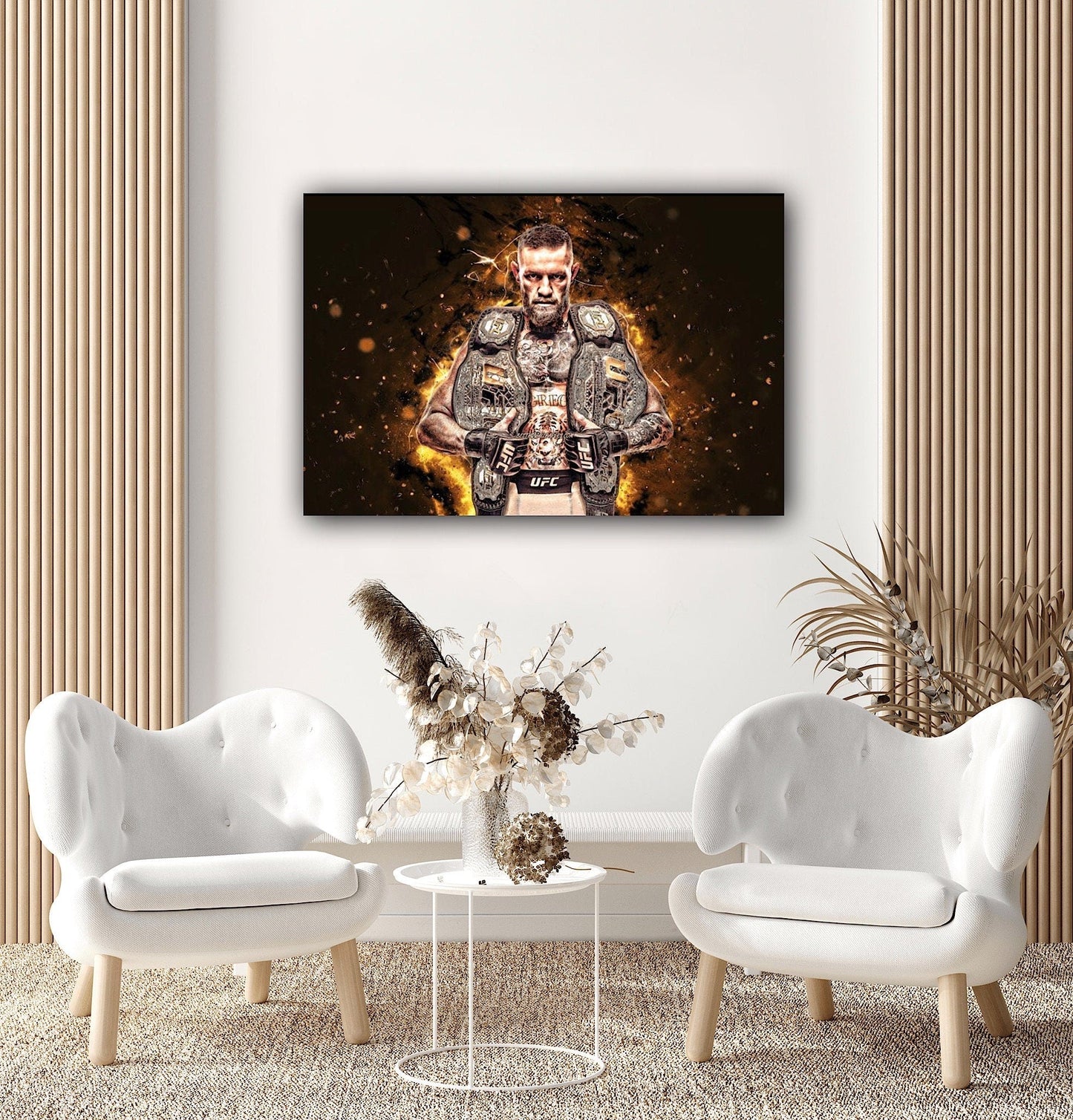 Conor Mcgregor Double Champ Canvas