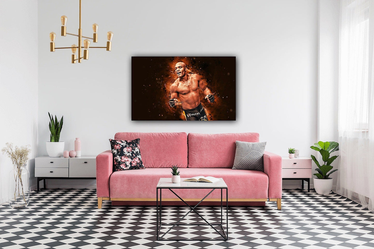 UFC - Anderson Silva Canvas