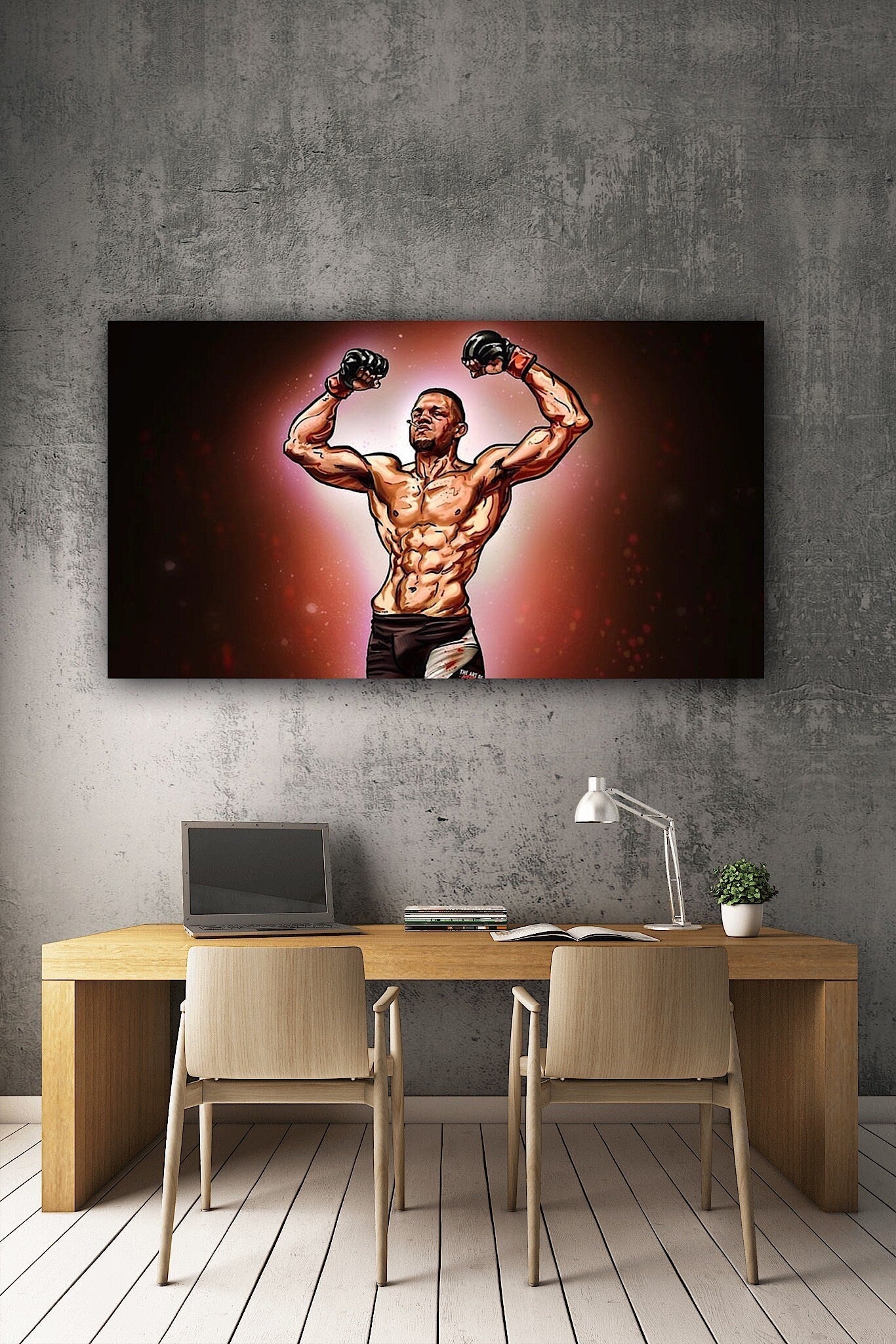 UFC - Nate Diaz Canvas