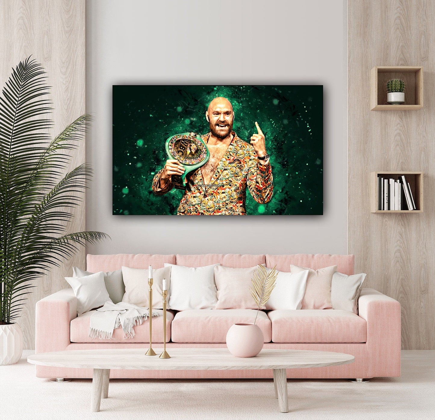 Tyson Fury Canvas