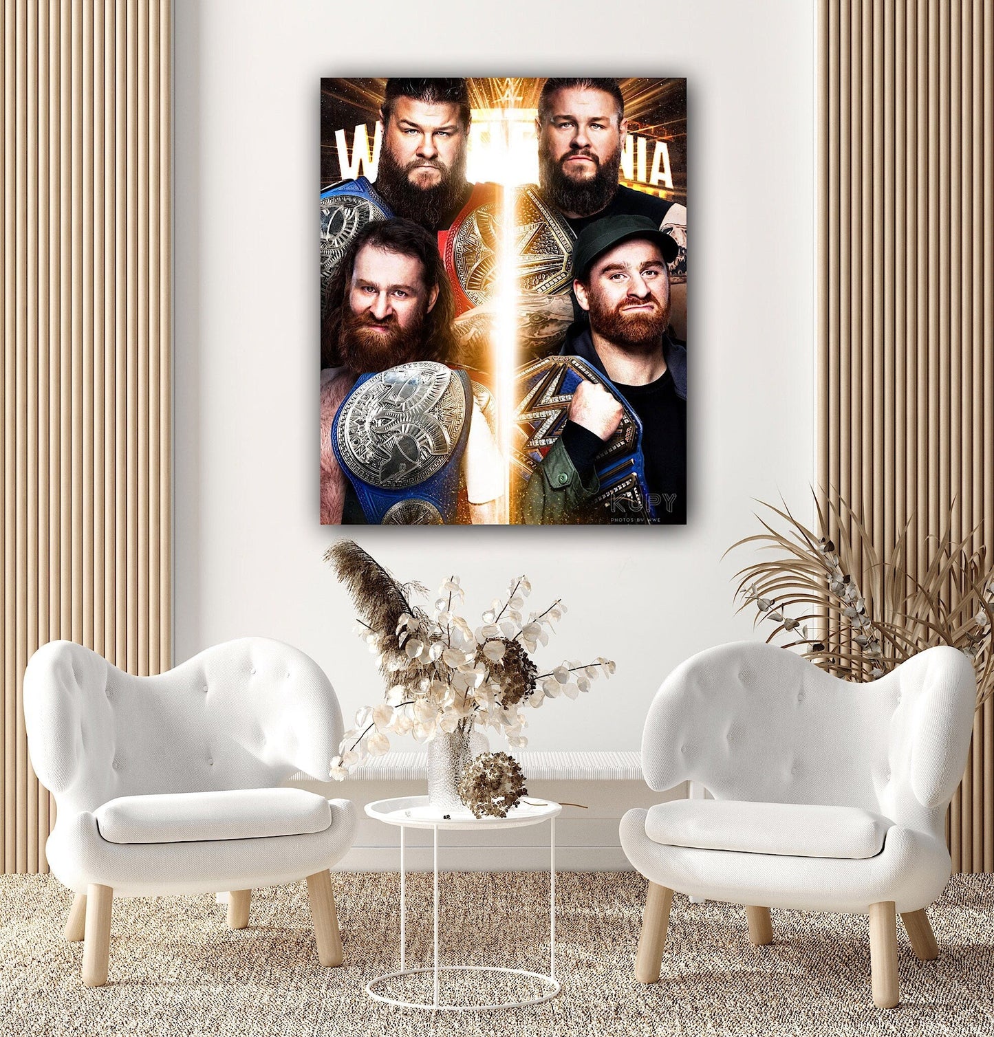 Sami Zayn and Kevin Owens Canvas