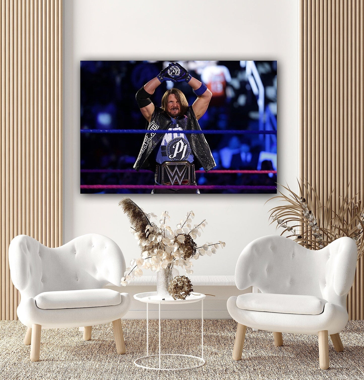 AJ Styles Canvas