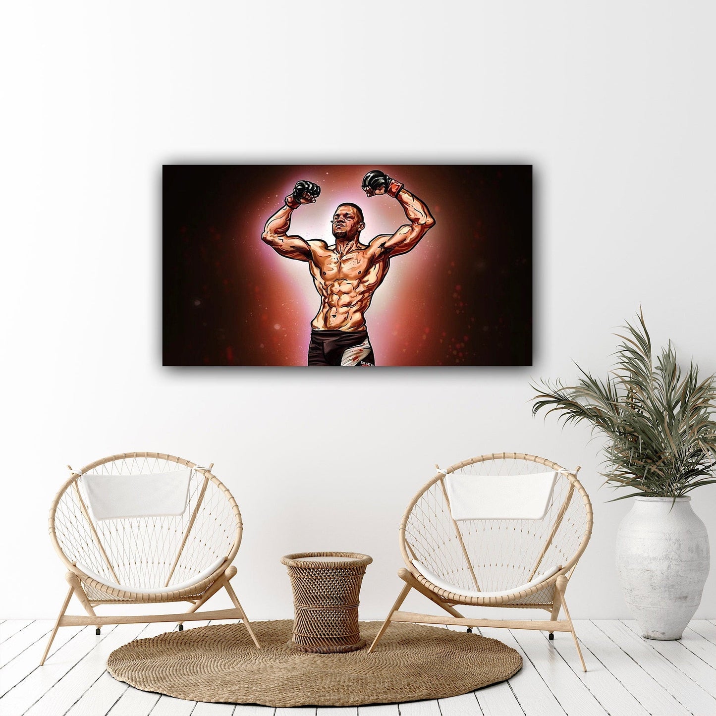 UFC - Nate Diaz Canvas