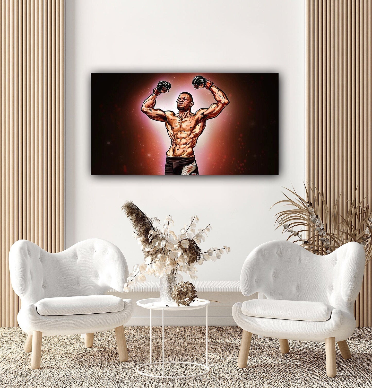 UFC - Nate Diaz Canvas