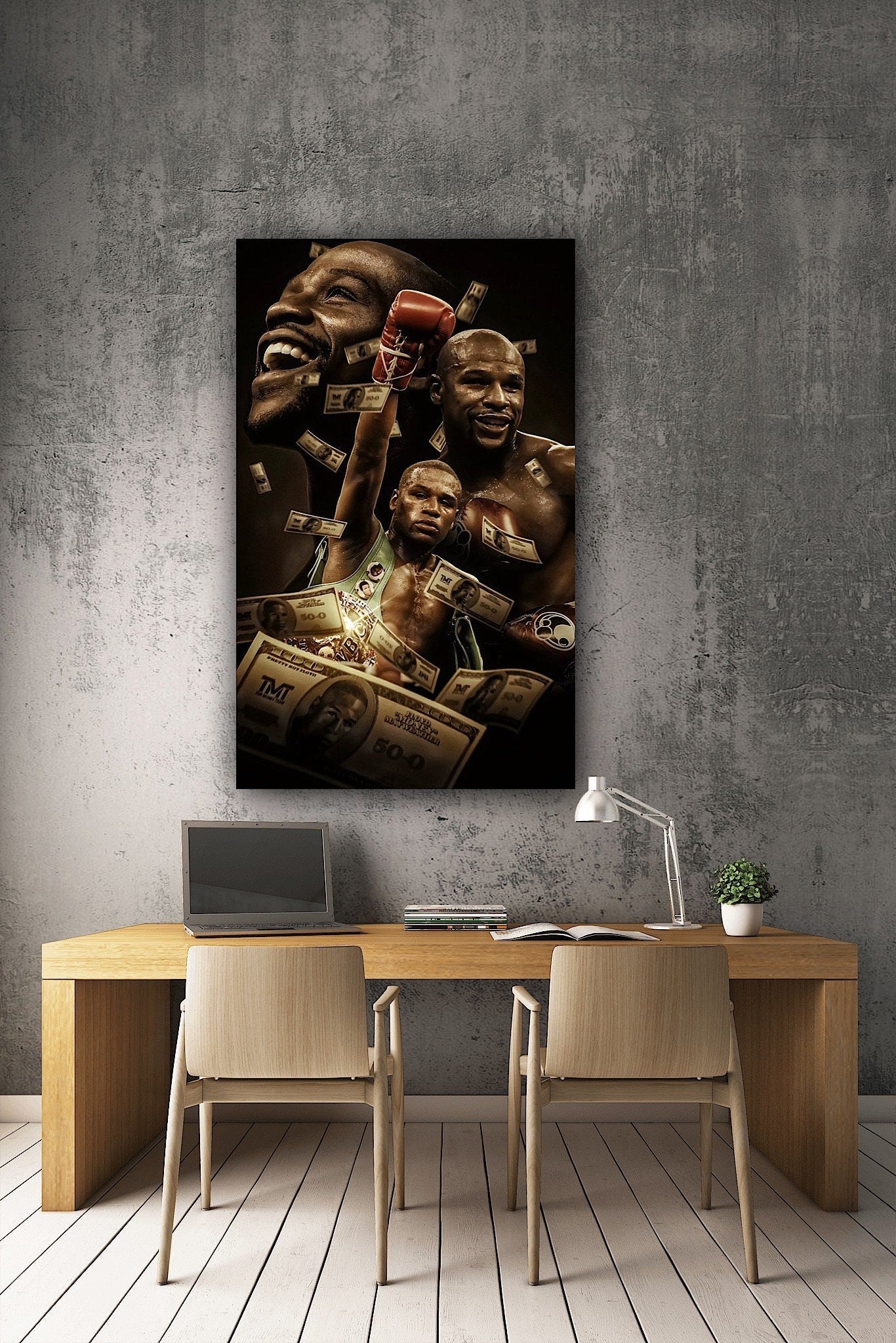 Floyd Mayweather Jr Canvas