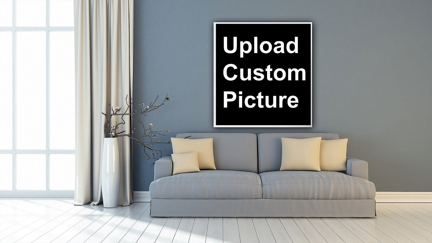 Choose your Custom Canvas - Square - Custom Canvas Canvas - Custom Pictures - Wrapped Framed Canvas