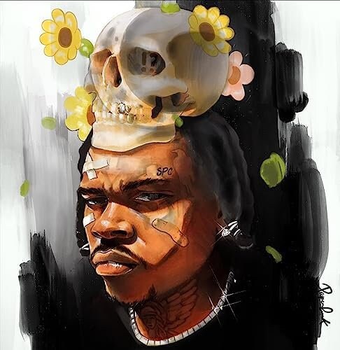Gunna - a Gift & a Curse Canvas