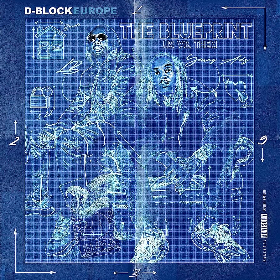 D-Block Europe - The Blue Print Us Vs. Them Canvas