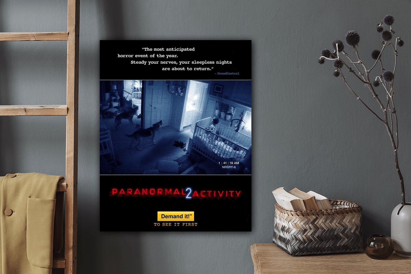 Paranormal Activity 2 Canvas