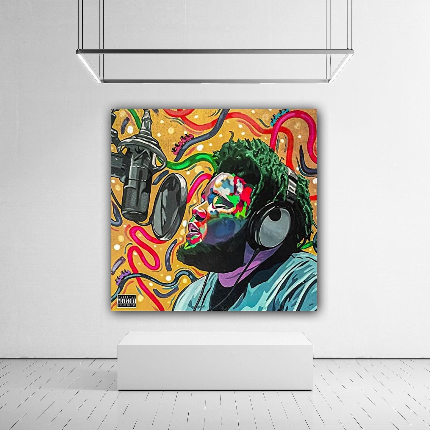 Rod Wave - Beautiful Mind Canvas