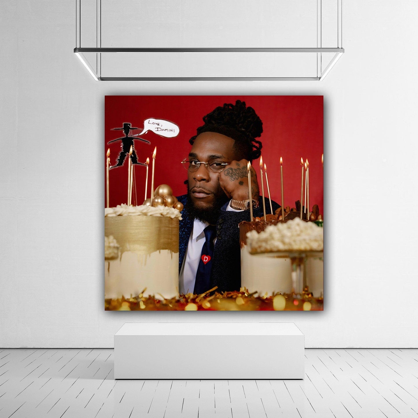 Burna Boy - Love, Damini Canvas