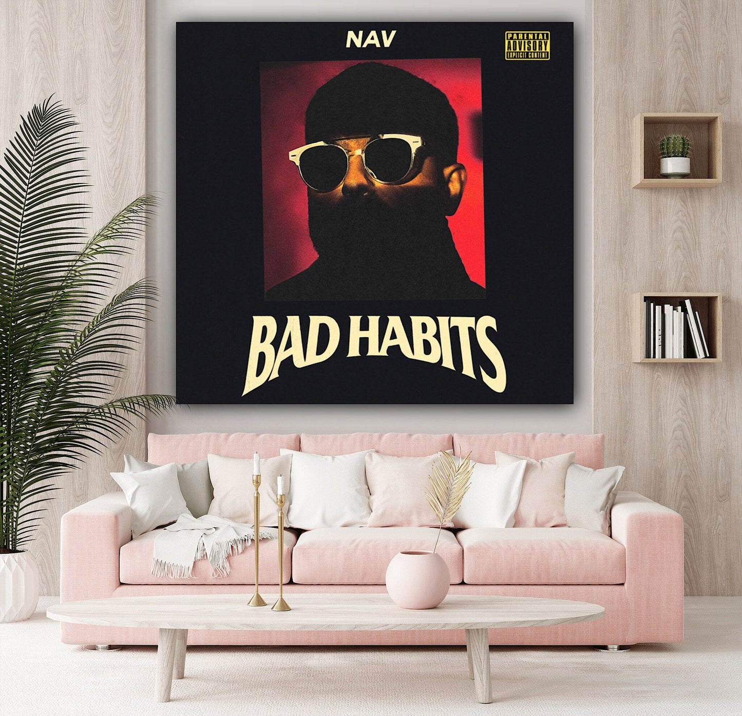 Nav - Bad Habits Canvas