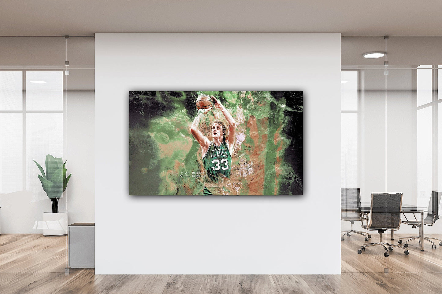 Larry Bird Canvas