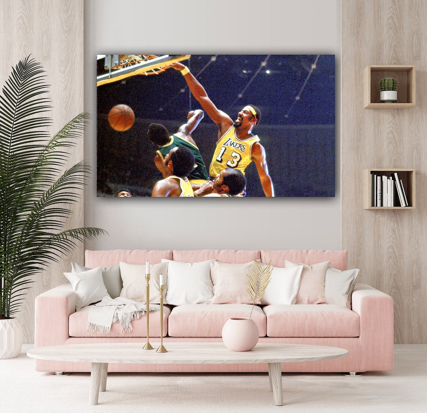 Wilt Chamberlain Canvas
