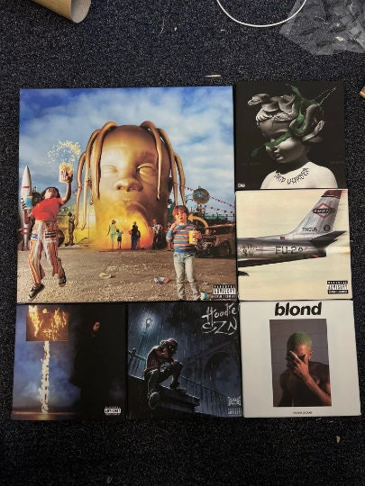 Choose your Album Cover - Album Cover Canvas - Wrapped Framed Canvas