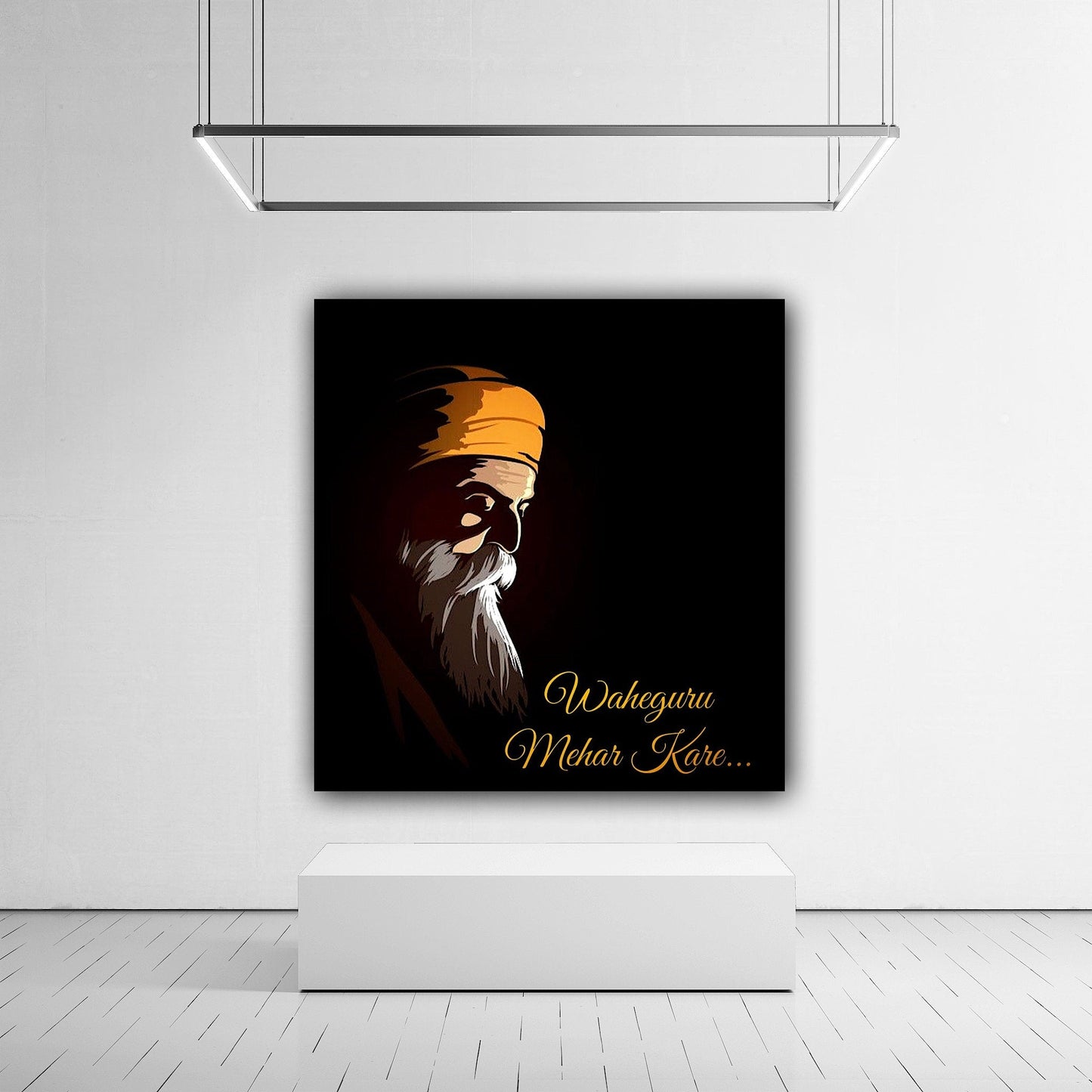 Waheguru, Guru Nanak Dev Ji Canvas