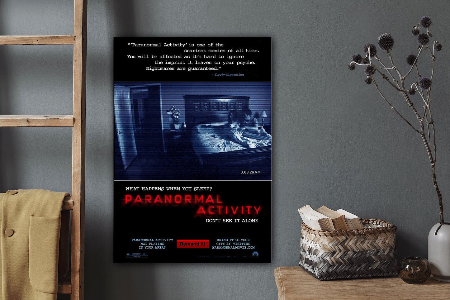 Paranormal Activity Canvas