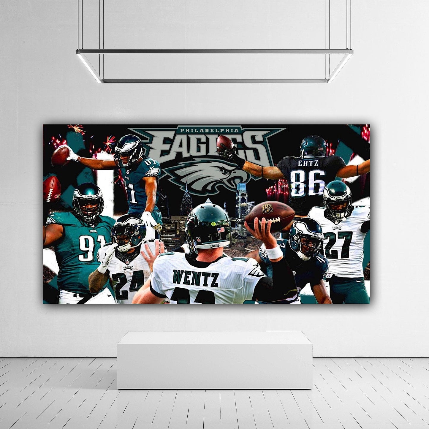 Philadelphia Eagles Team Canvas