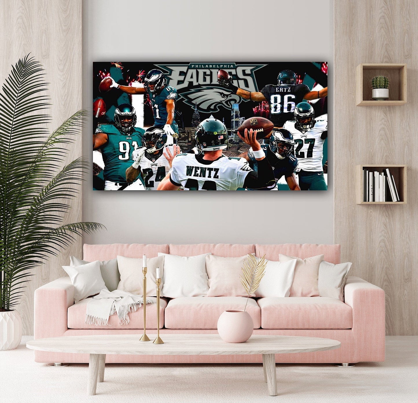 Philadelphia Eagles Team Canvas