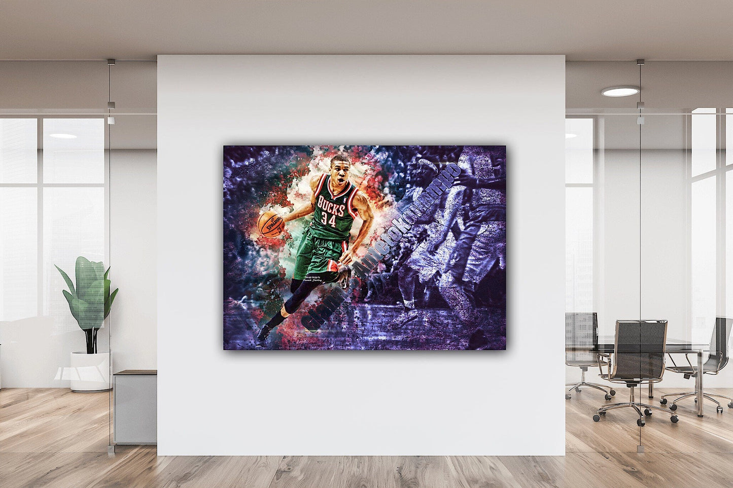 Giannis Antetokounmpo Canvas