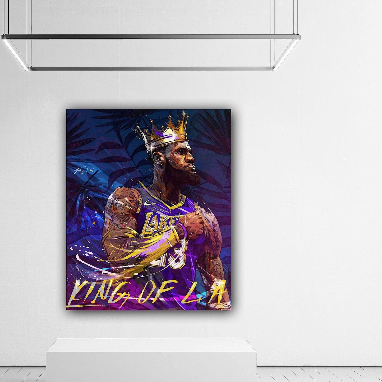 LeBron James Canvas