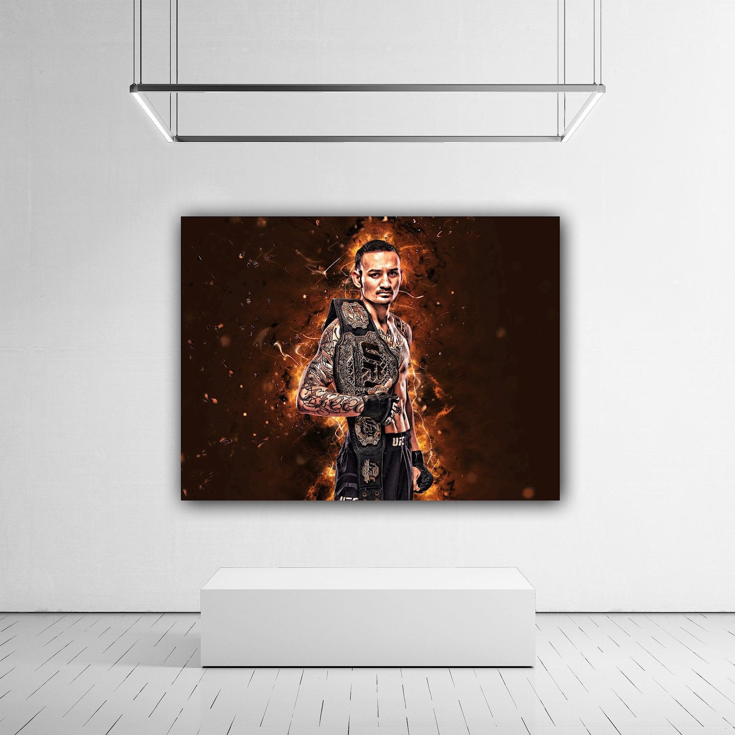 Max Holloway Canvas