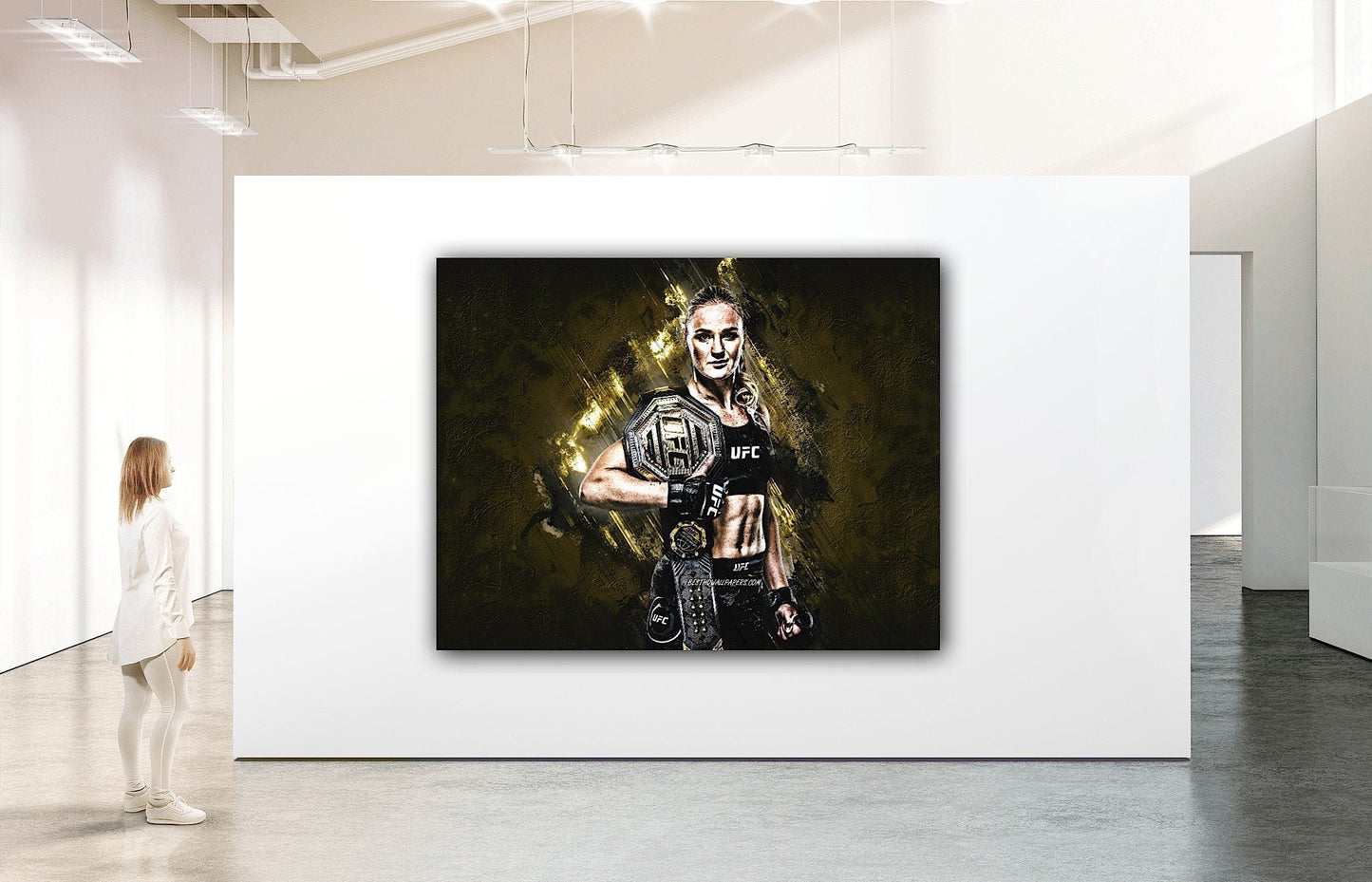 Valentina Shevchenko Canvas