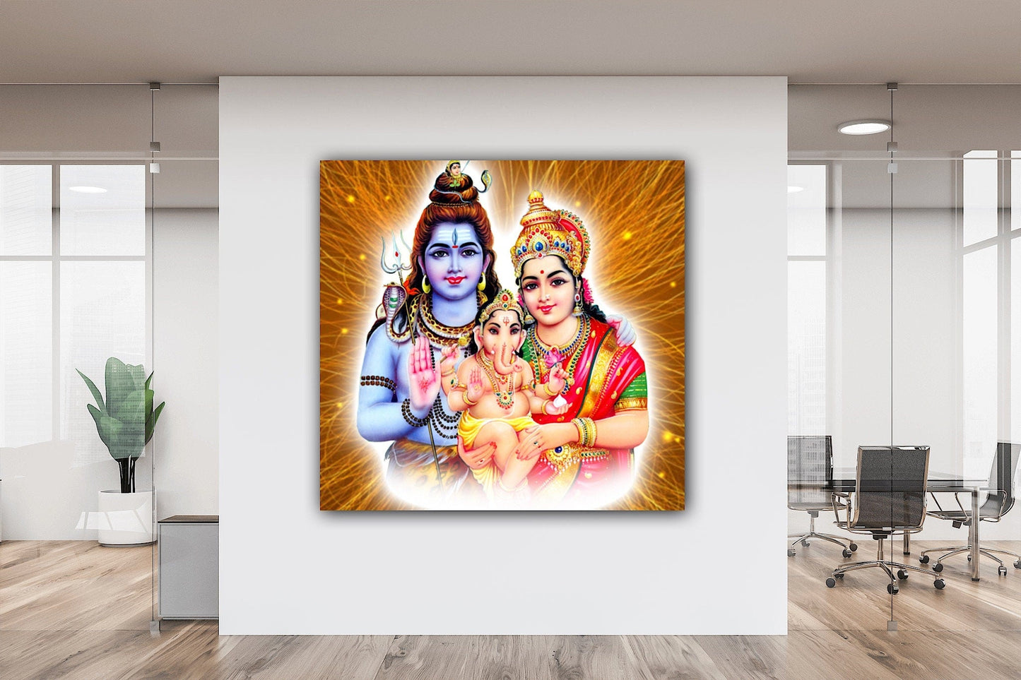 Shiva Parvat Canvas