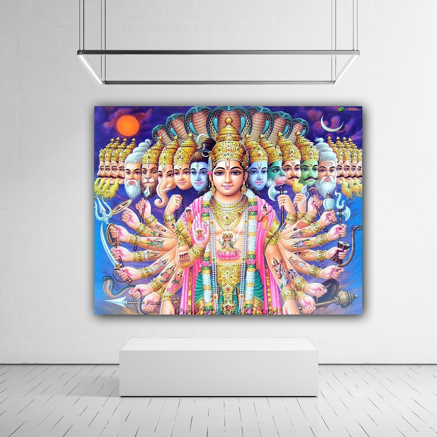 Lord Vishnu Canvas