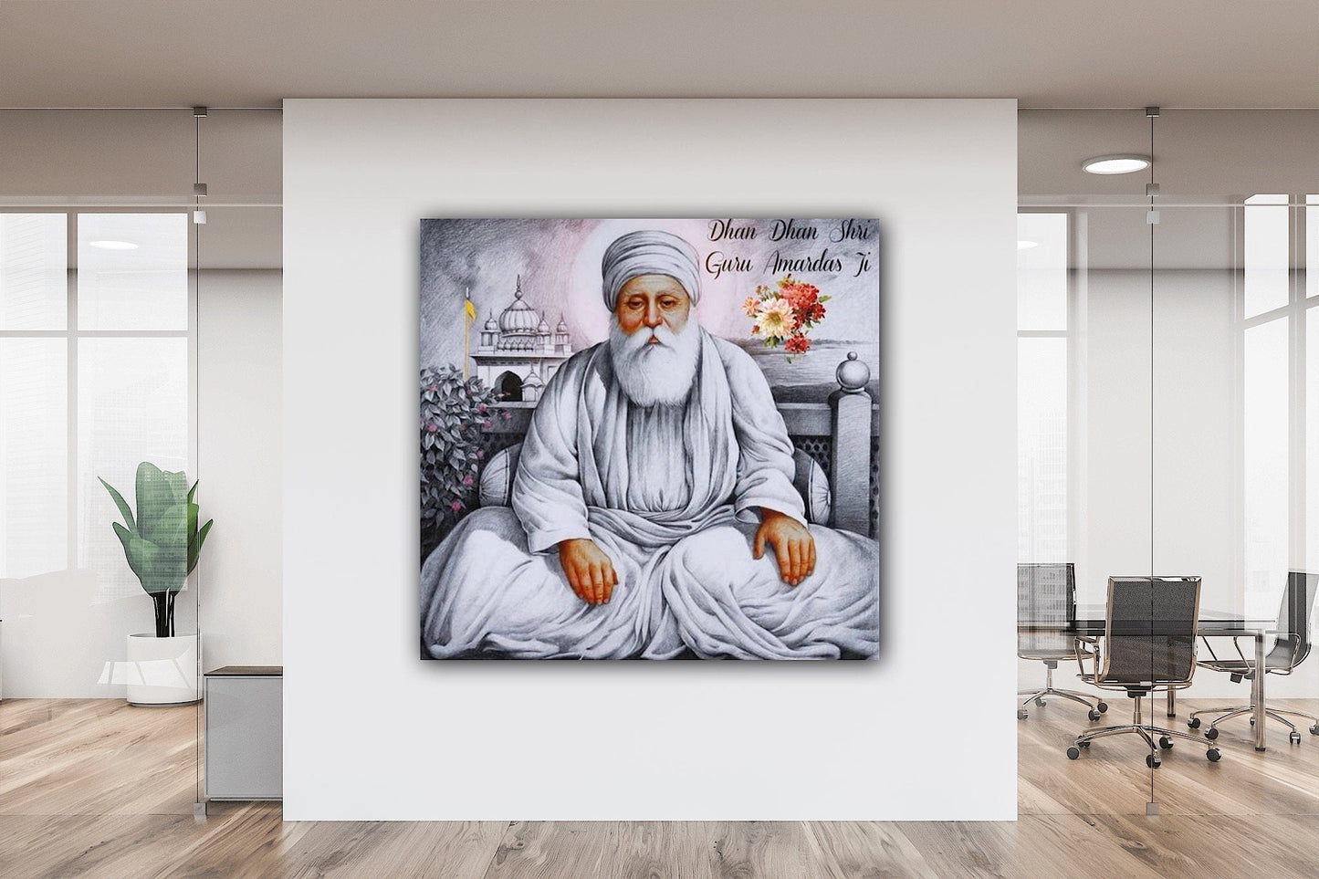 Guru Amar Das Canvas