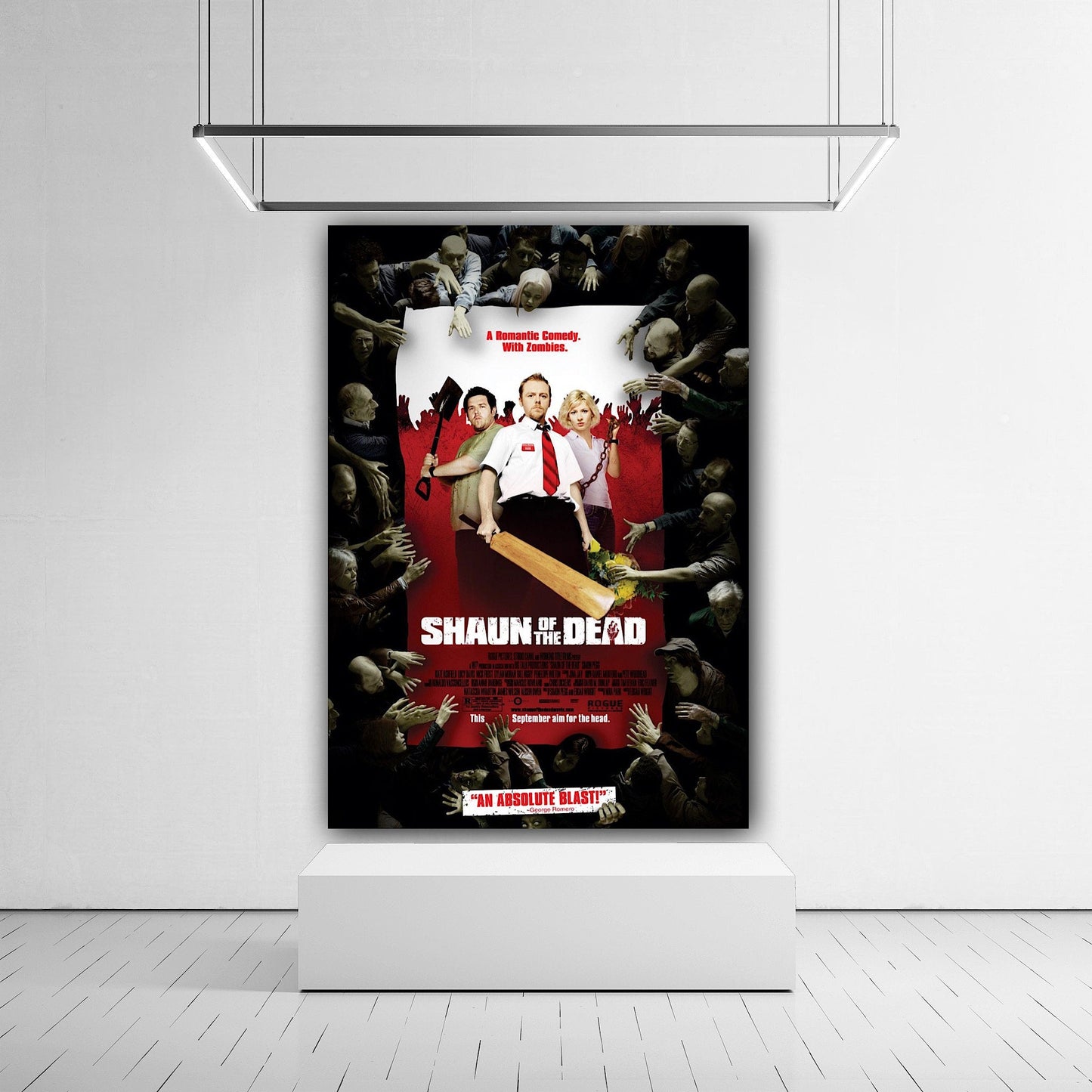 Shaun of the Dead Canvas