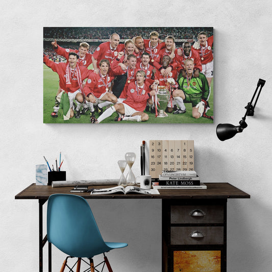 Manchester United FC 1999 Canvas