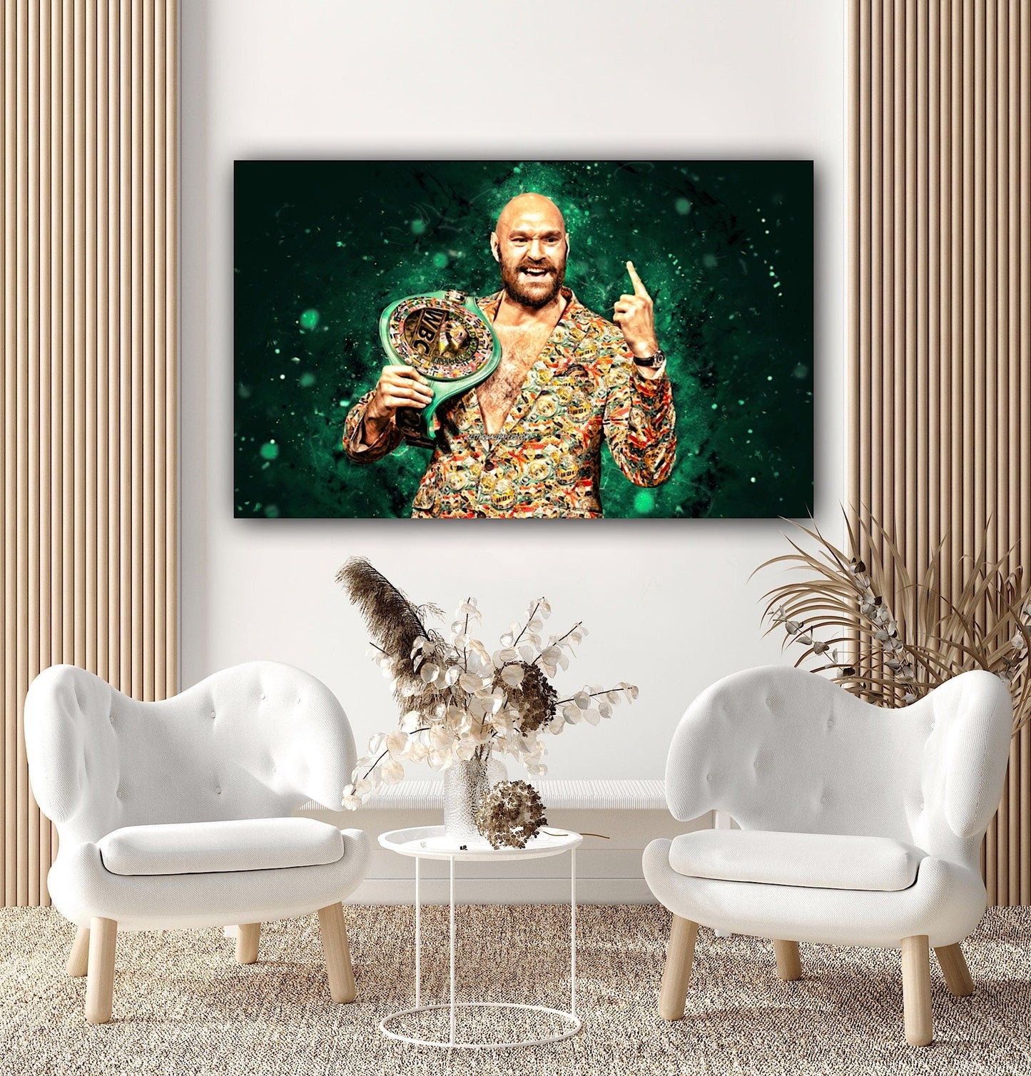 Tyson Fury Canvas