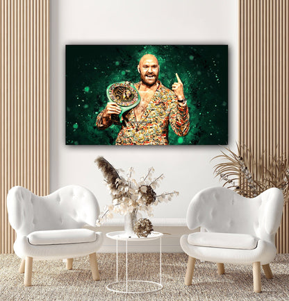 Tyson Fury Canvas