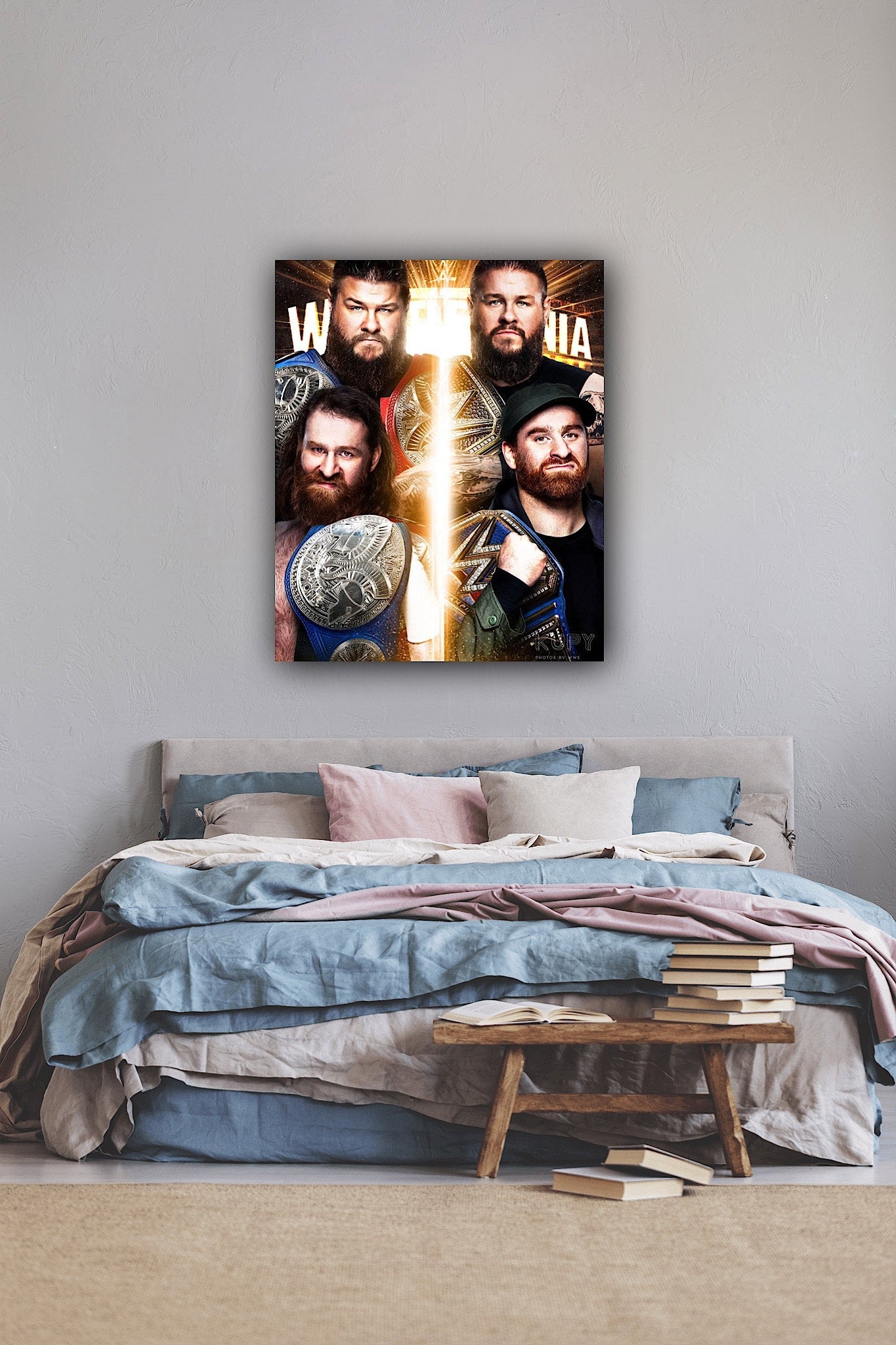 Sami Zayn and Kevin Owens Canvas