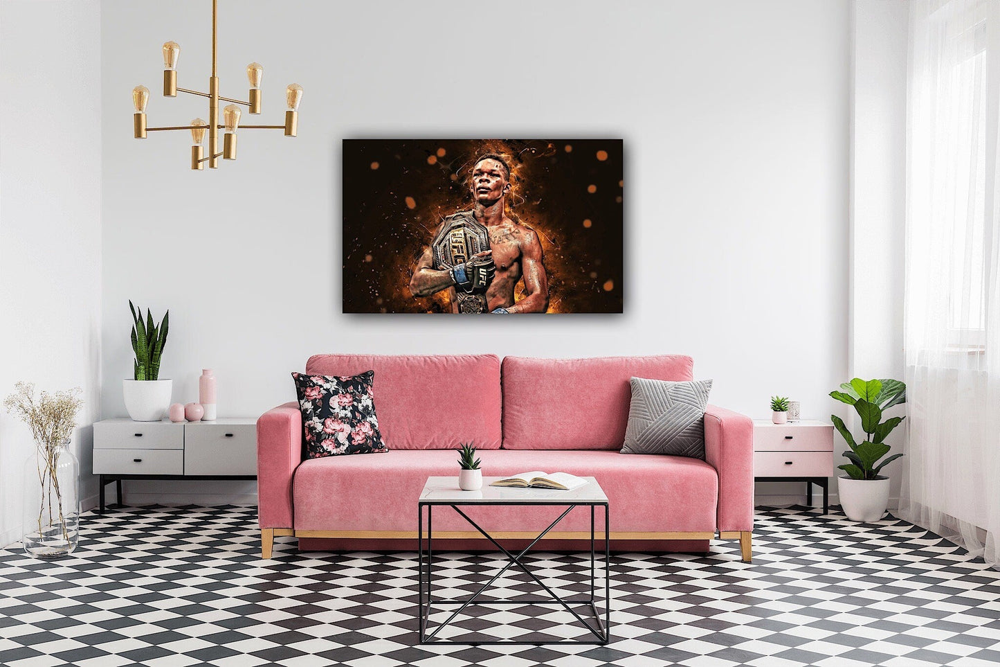 UFC - Israel Adesanya Canvas