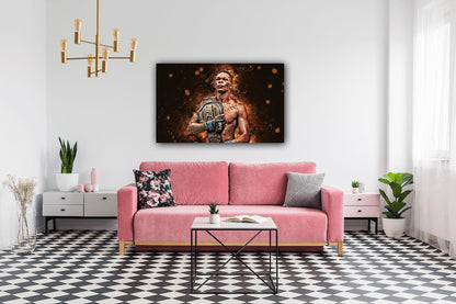 UFC - Israel Adesanya Canvas