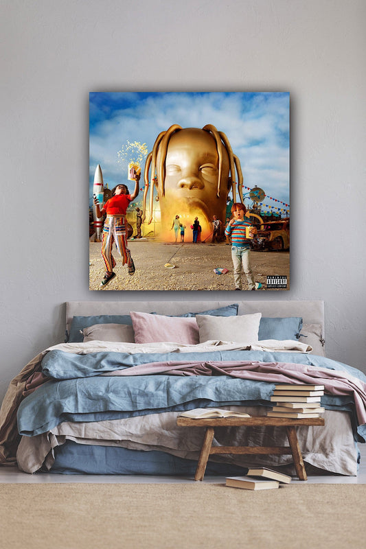 Travis Scott - Astroworld Canvas