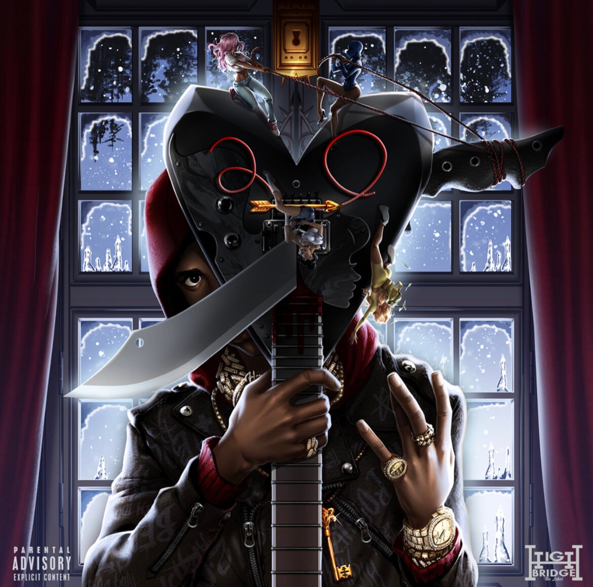 A Boogie Wit Da Hoodie -Artist 2.0 Canvas