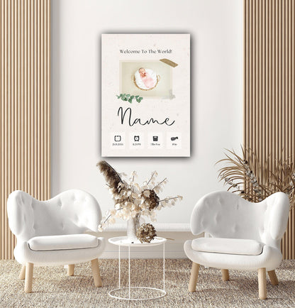 New Baby Gift | Personalised Gift for Newborn | Custom Name Gift |  Gift for Newborn Baby Boy and Girl