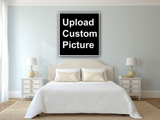 Choose your Custom Canvas - Square - Custom Canvas Canvas - Custom Pictures - Wrapped Framed Canvas