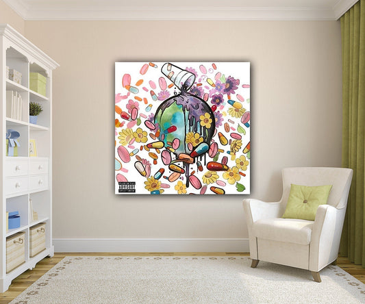 Juice Wrld - Wrld On Drugs Canvas