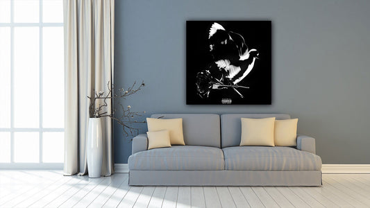 Pop Smoke - Shoot For The Stars Aim For The Moon Canvas