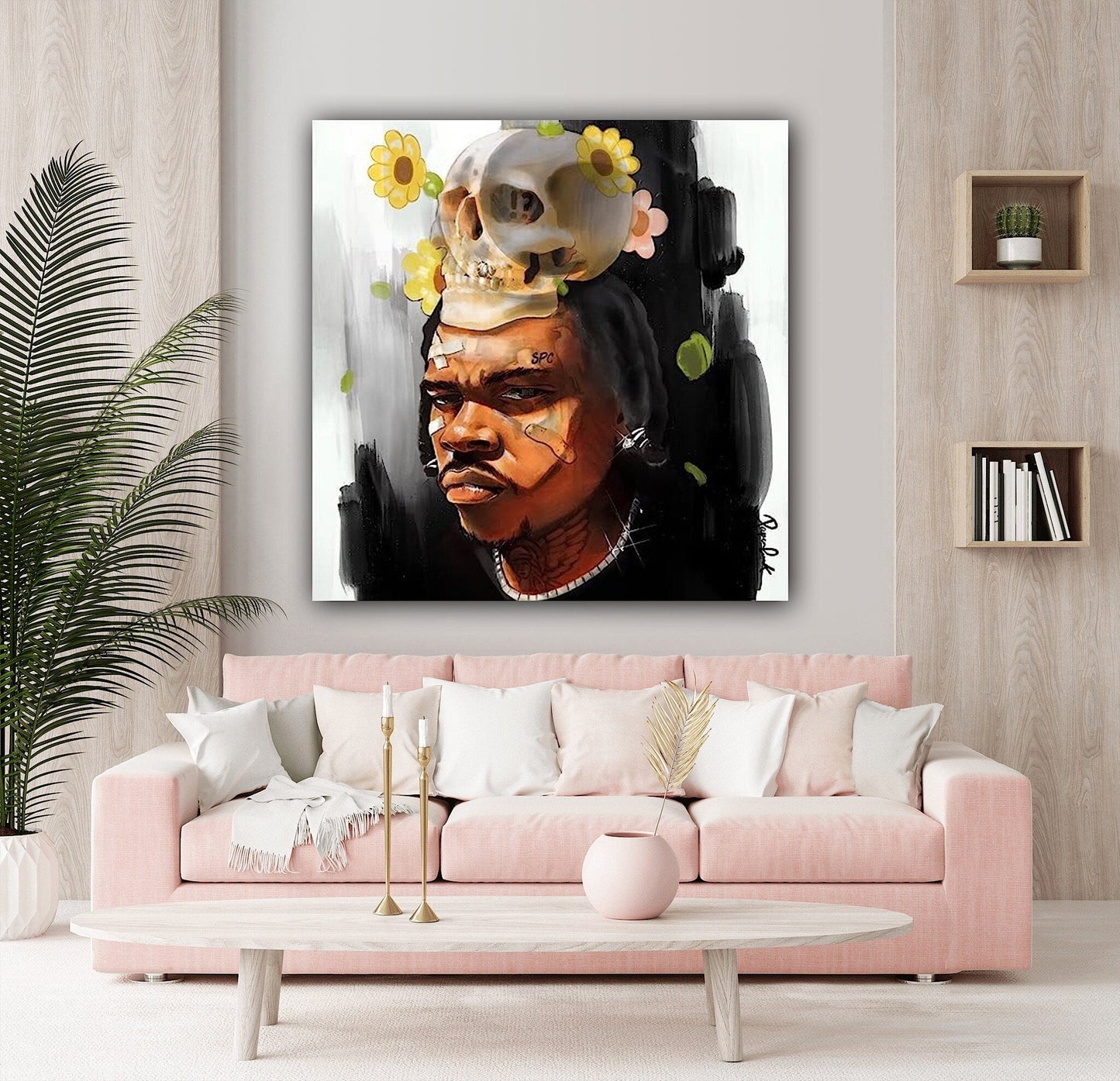 Gunna - a Gift & a Curse Canvas