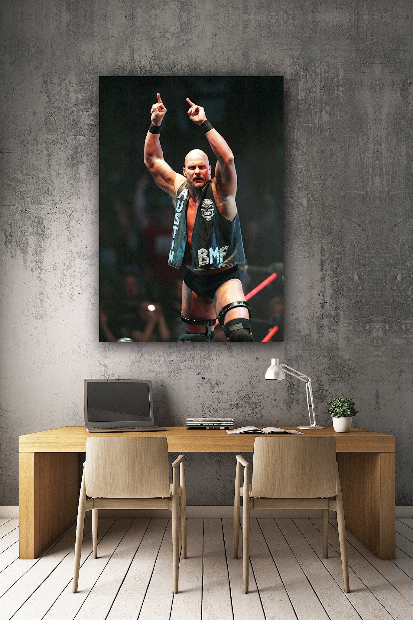 Stone Cold Steve Austin Canvas