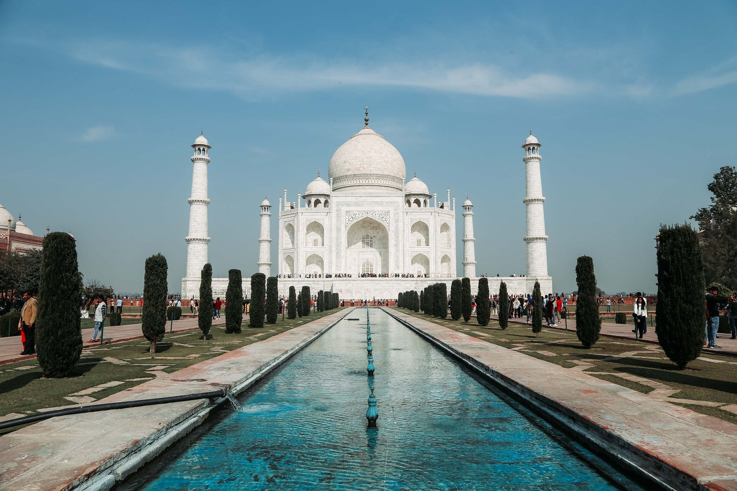 The Taj Mahal Canvas