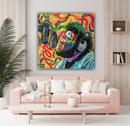 Rod Wave - Beautiful Mind Canvas