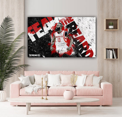 James Harden Canvas