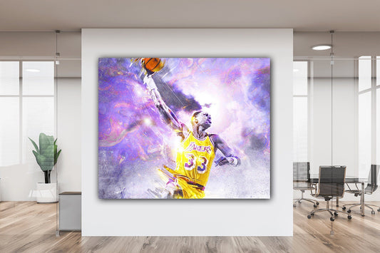 Kareem Abdul-Jabbar Canvas